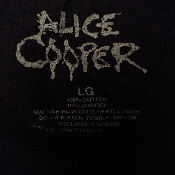 Alice Cooper Back Behind the Wheel band tour 2021 tshirt - Picture 8 of 8